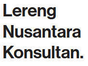 Lereng Nusantara Konsultan